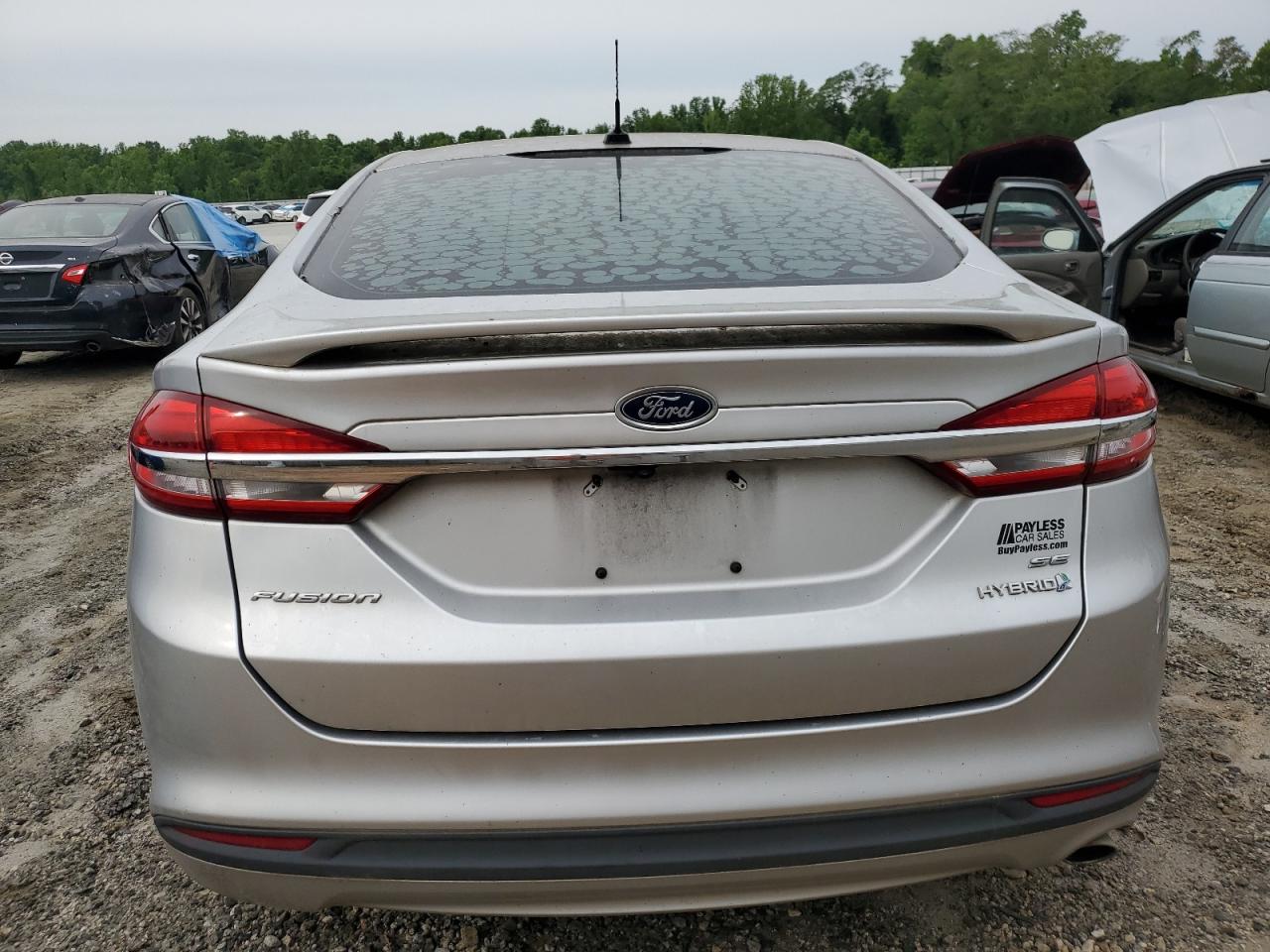 2018 Ford Fusion Se Hybrid vin: 3FA6P0LU5JR248238