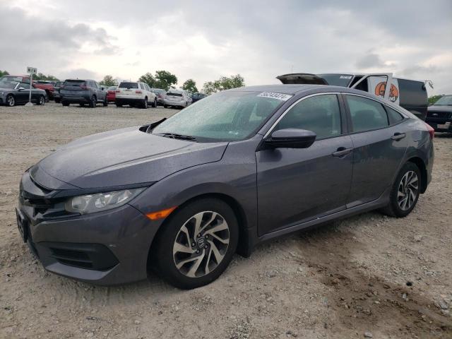 2018 Honda Civic Ex VIN: 19XFC2F77JE201923 Lot: 56243474