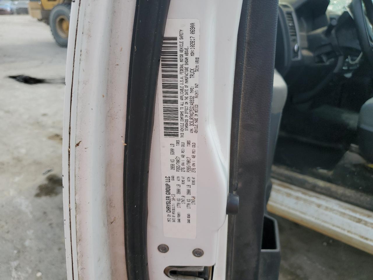 3C6JR7AG7EG148932 2014 Ram 1500 St