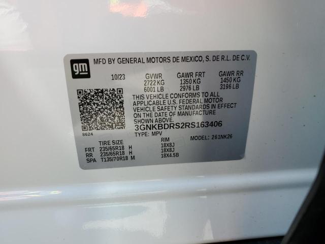2024 CHEVROLET BLAZER 3LT - 3GNKBDRS2RS163406