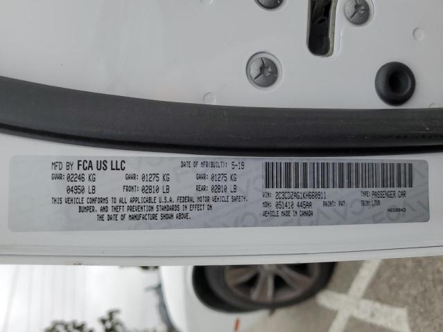 2019 DODGE CHALLENGER - 2C3CDZAG1KH660911