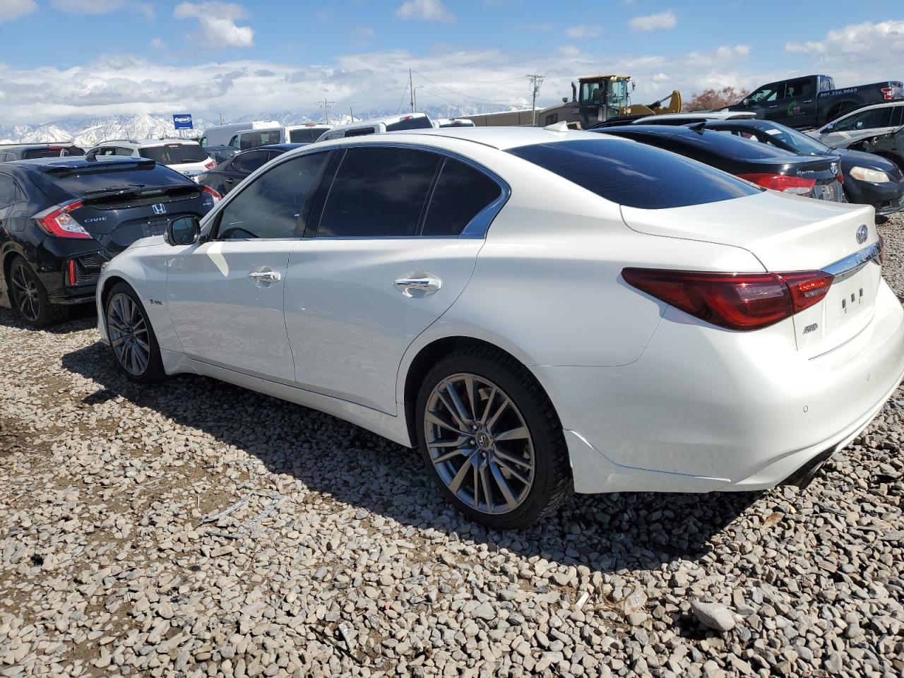 JN1FV7AR9KM800781 2019 Infiniti Q50 Red Sport 400