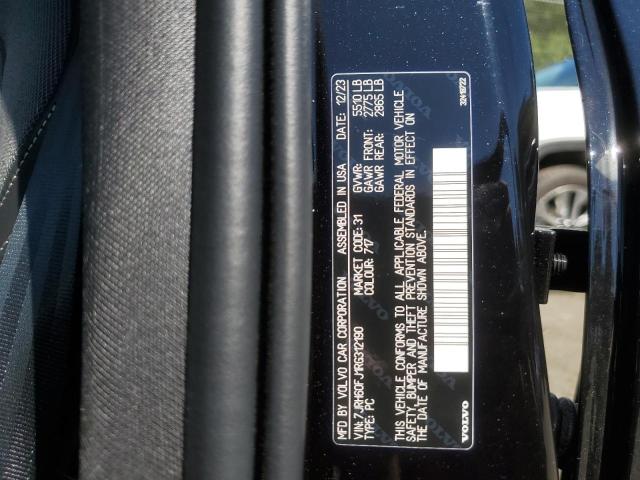 2024 VOLVO S60 ULTIMA 7JRH60FJ1RG312190