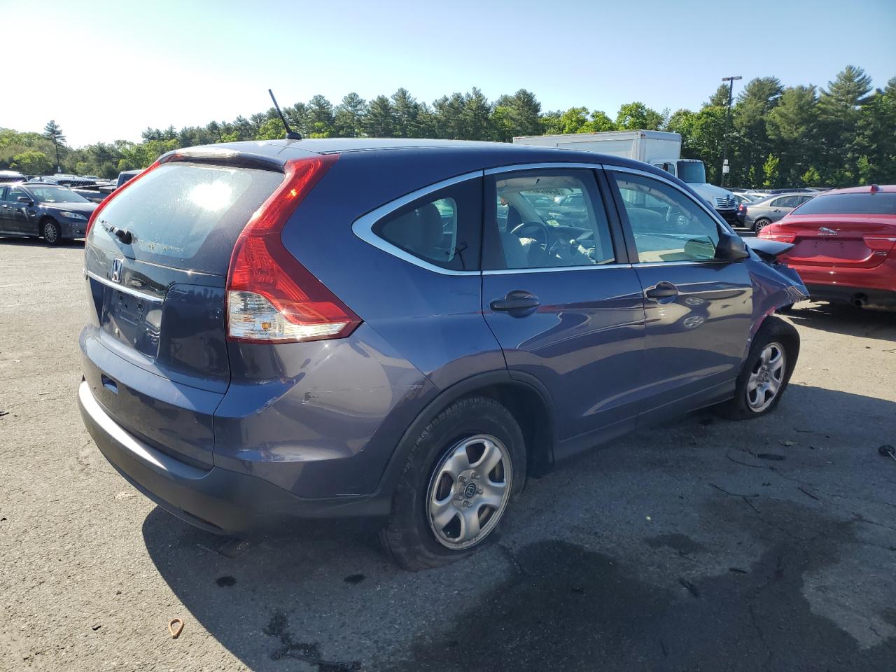 2013 Honda Cr-V Lx vin: 3CZRM3H36DG701505