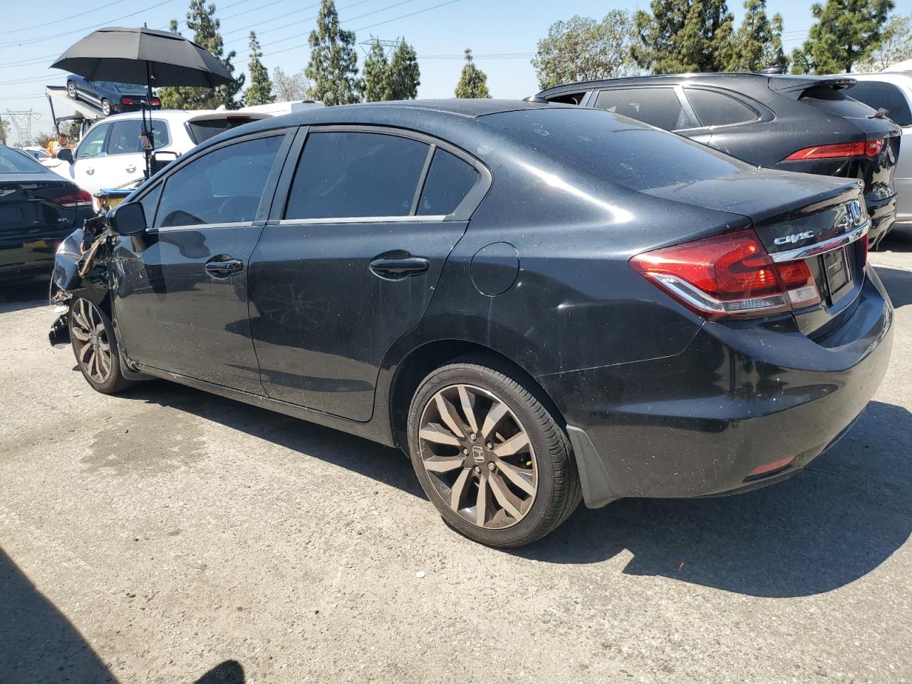 2HGFB2F91FH514029 2015 Honda Civic Exl