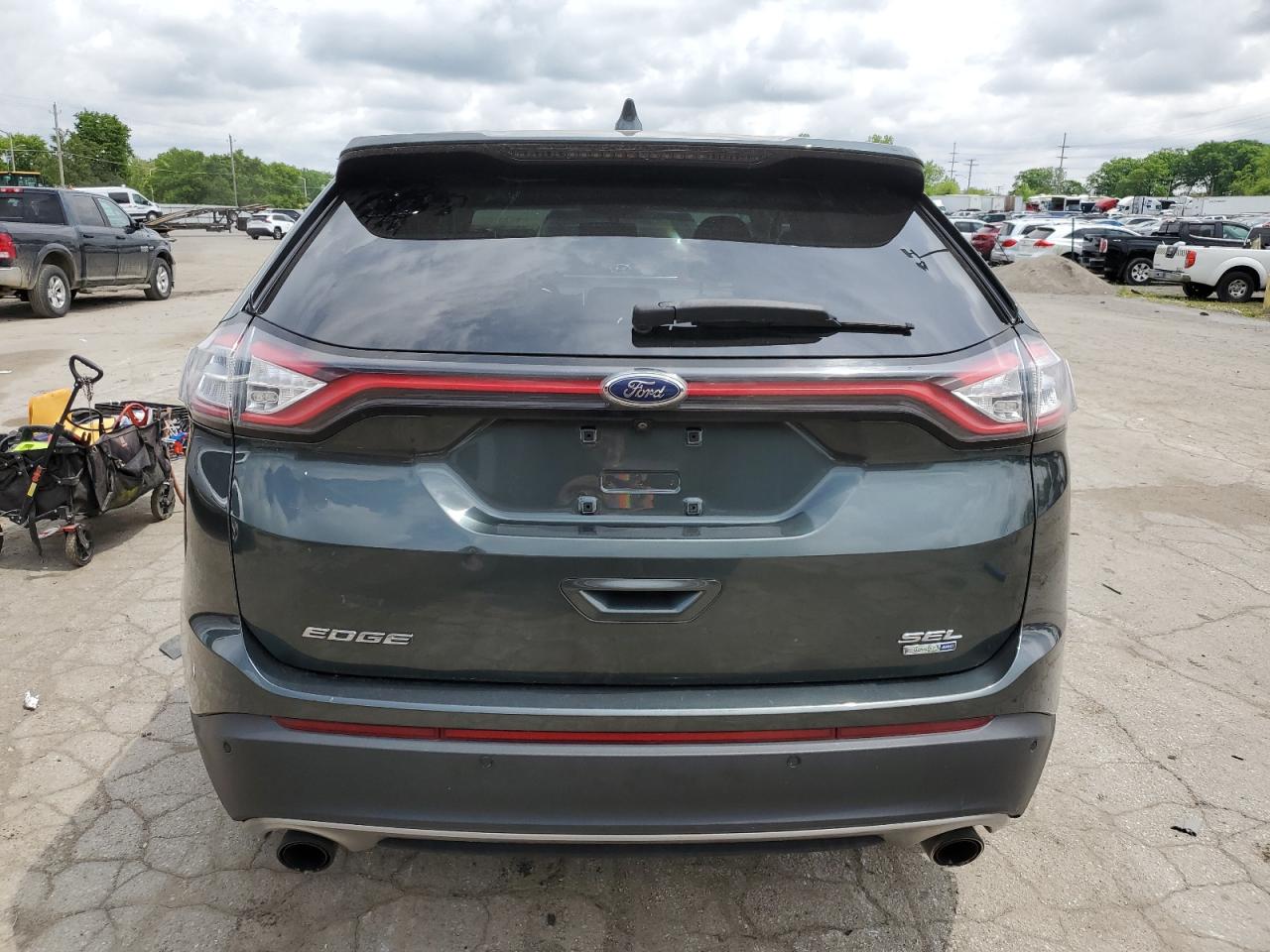 2015 Ford Edge Sel vin: 2FMPK4J9XFBC19435