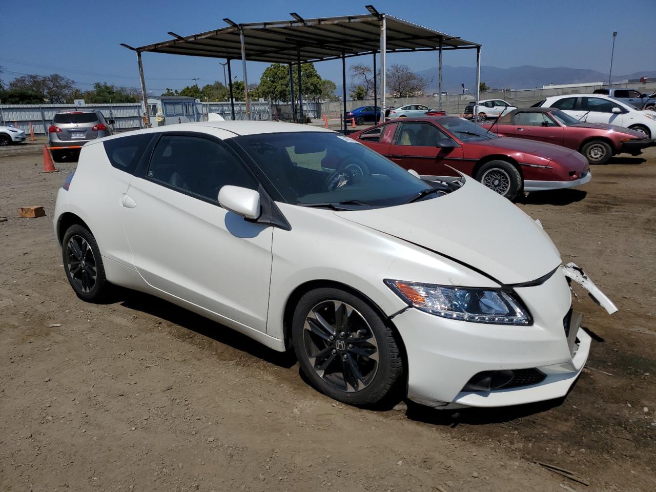 JHMZF1D61ES001839 2014 Honda Cr-Z Ex