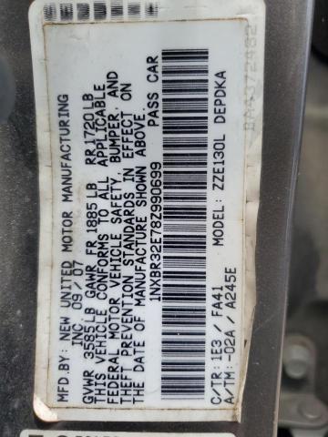 2008 Toyota Corolla Ce VIN: 1NXBR32E78Z990699 Lot: 56839874