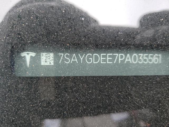 2023 Tesla Model Y VIN: 7SAYGDEE7PA035561 Lot: 56075384