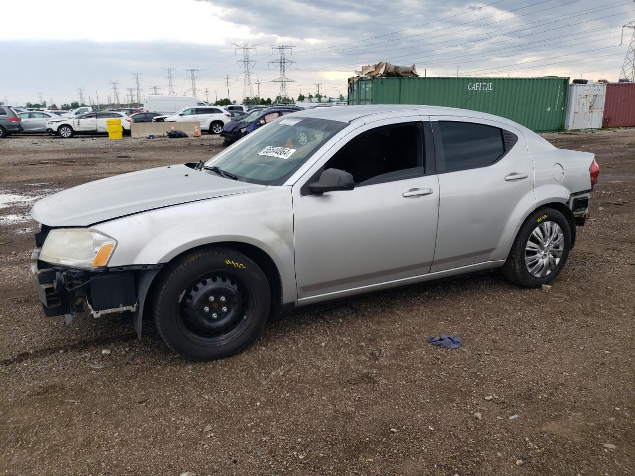 1C3CDZAB2CN232200 2012 Dodge Avenger Se