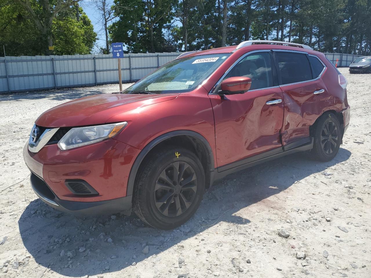 KNMAT2MVXGP618456 2016 Nissan Rogue S