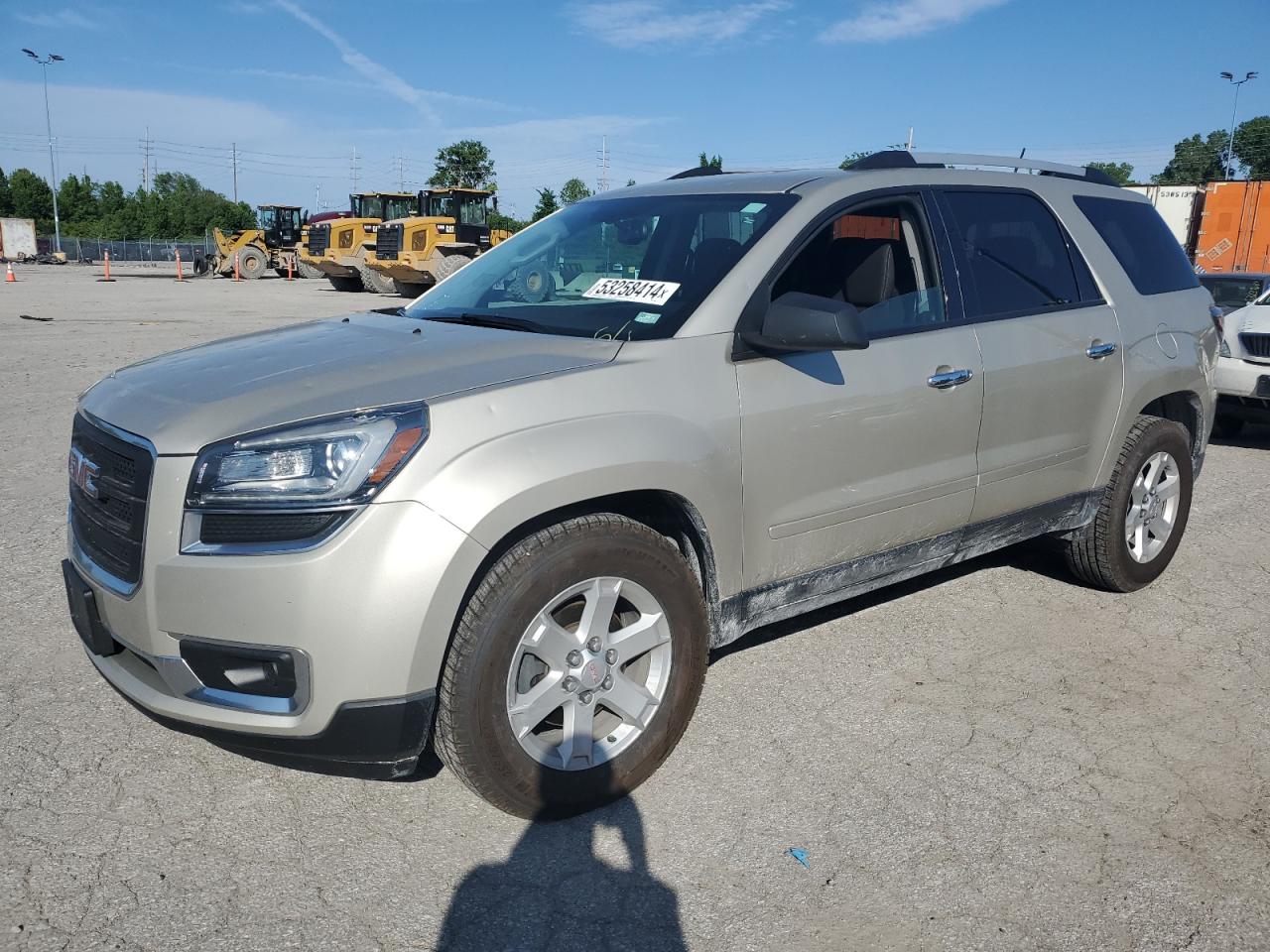 2013 GMC Acadia Sle vin: 1GKKRPKDXDJ206647