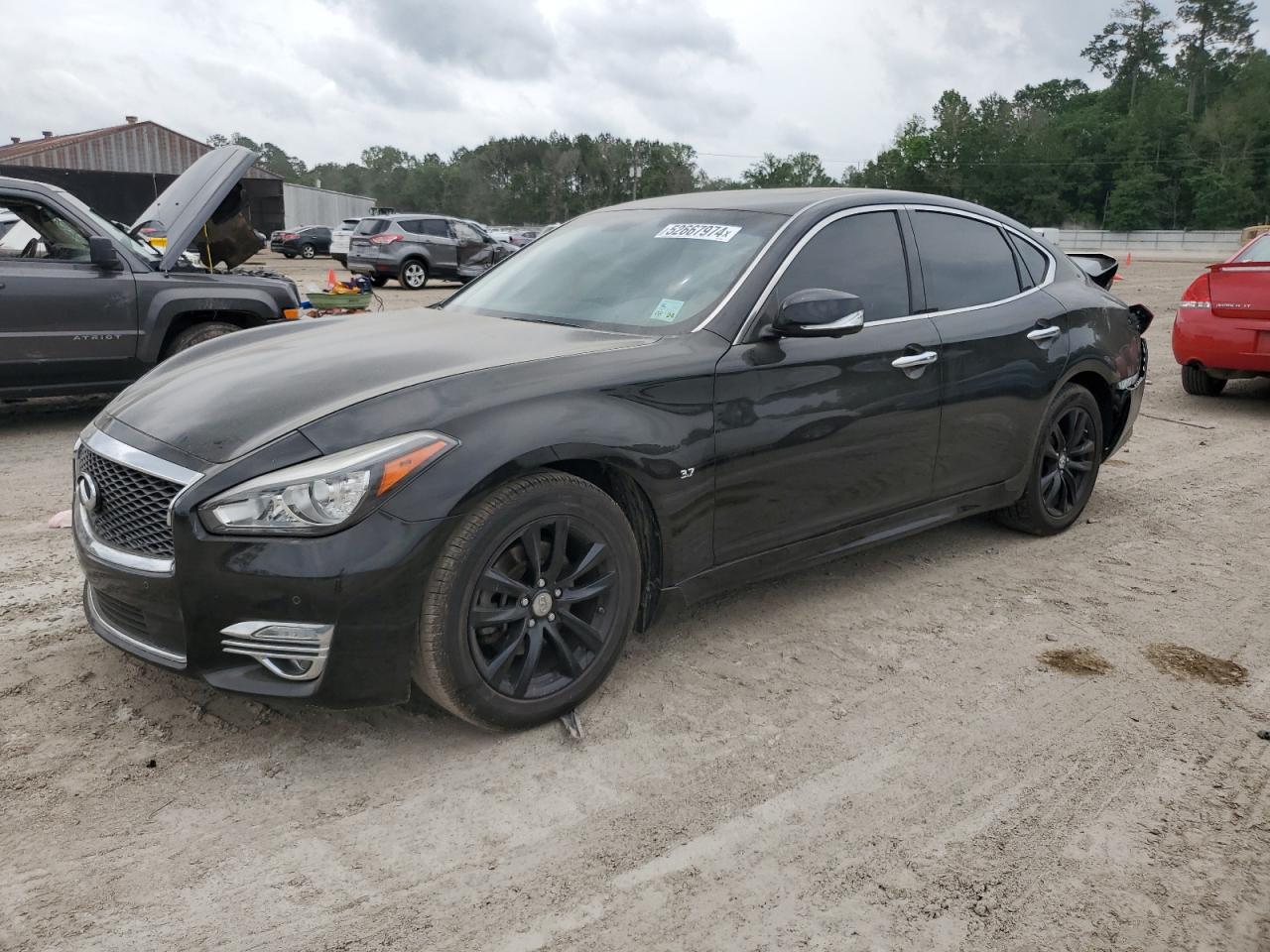 2018 Infiniti Q70 3.7 Luxe vin: JN1BY1AP1JM180962