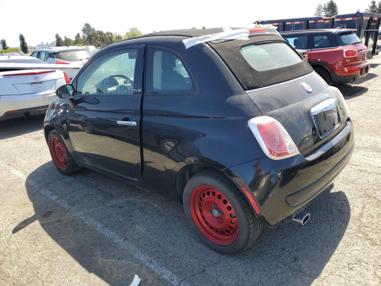 2012 Fiat 500 Pop vin: 3C3CFFDR3CT223409