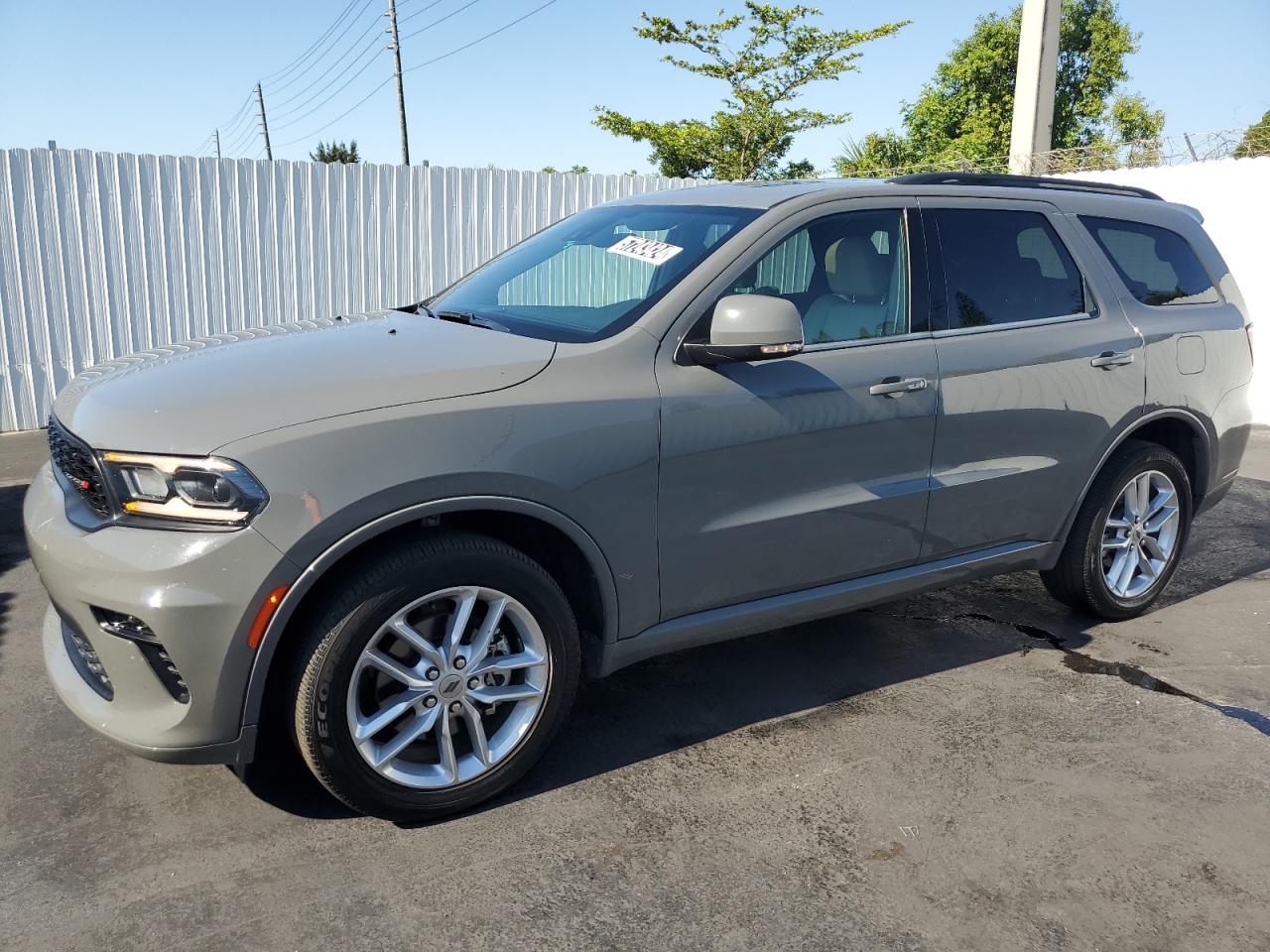 2022 Dodge Durango Gt vin: 1C4RDJDG5NC220474