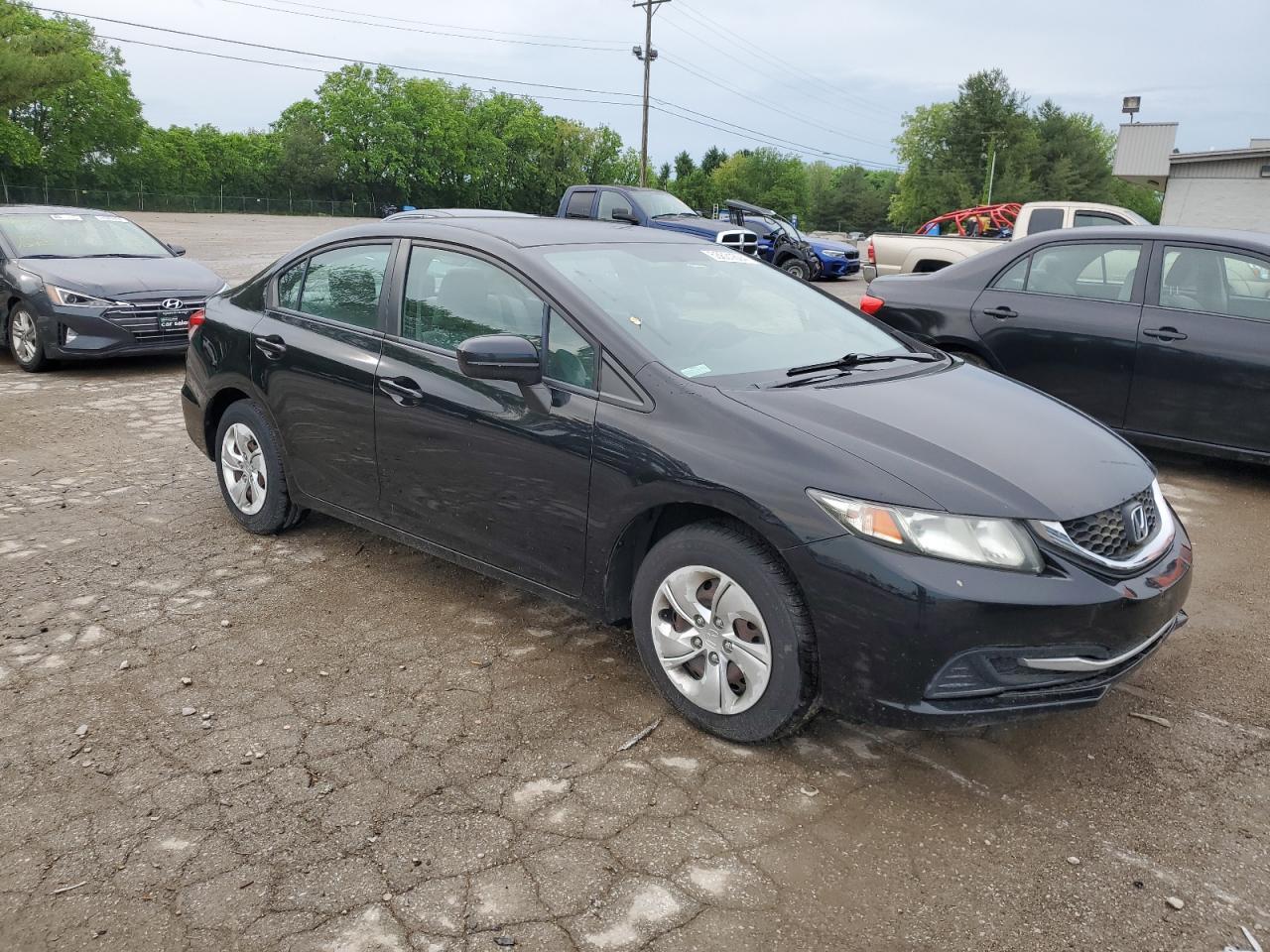 2014 Honda Civic Lx vin: 19XFB2F53EE000401