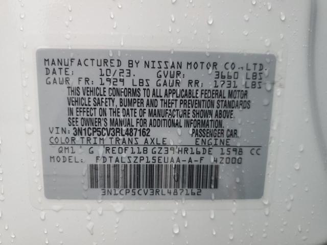 2024 Nissan Kicks Sv VIN: 3N1CP5CV3RL487162 Lot: 54898994