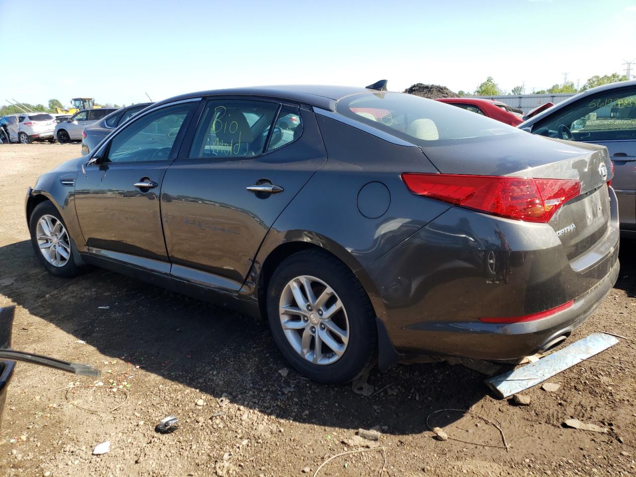 2013 Kia Optima Lx vin: 5XXGM4A74DG175457