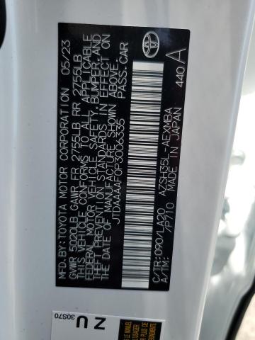 2023 Toyota Crown Xle VIN: JTDAAAAF0P3006335 Lot: 53577544