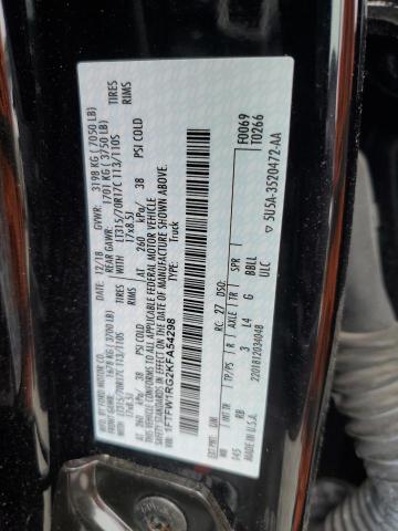 2019 Ford F150 Raptor VIN: 1FTFW1RG2KFA54298 Lot: 54626724