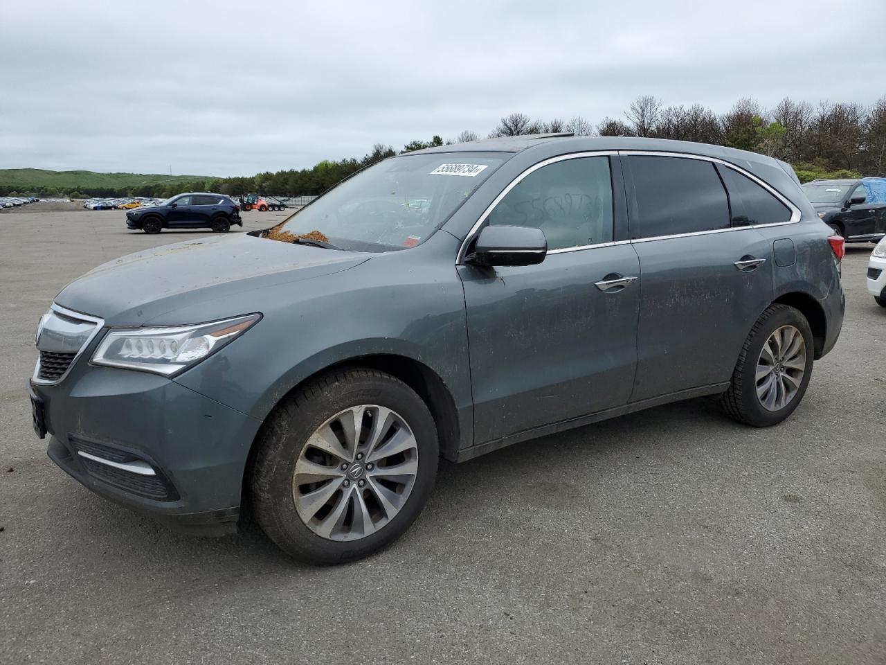 5FRYD4H42EB025740 2014 Acura Mdx Technology