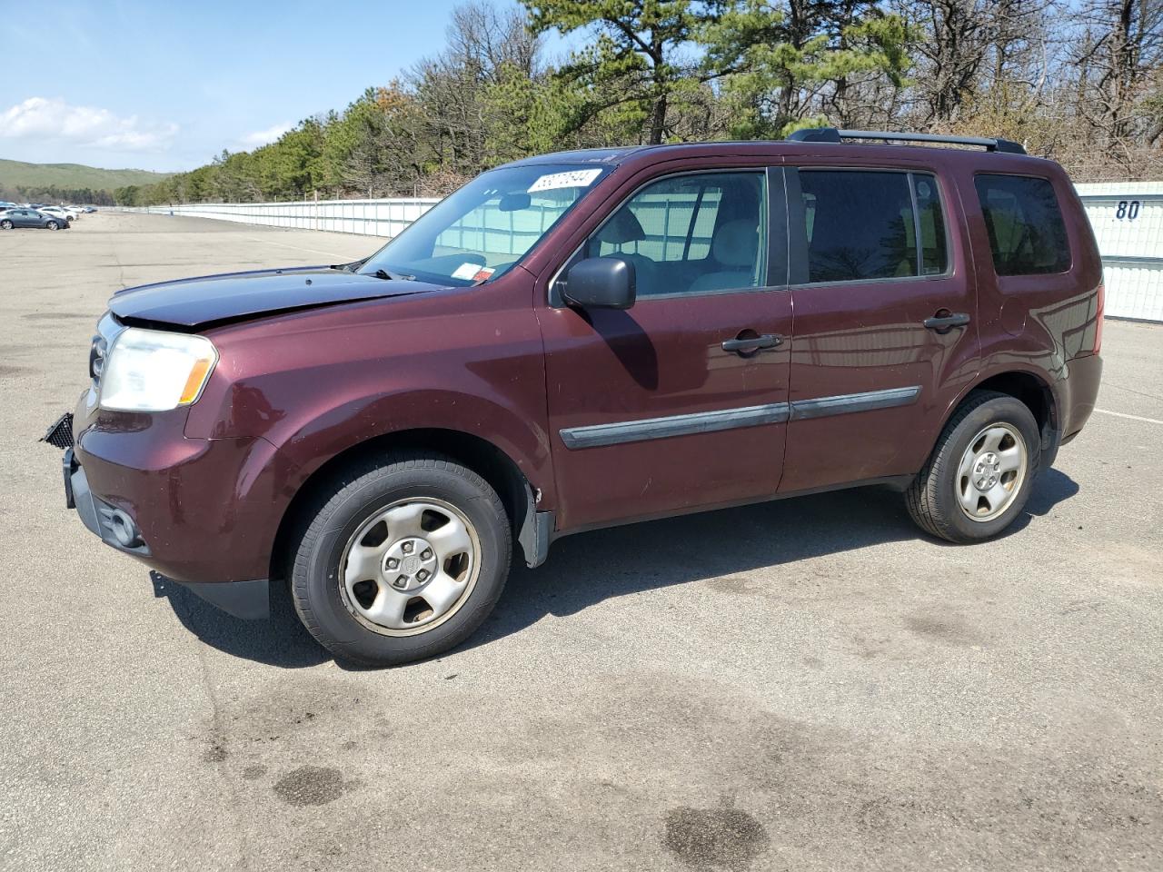 5FNYF4H20EB031594 2014 Honda Pilot Lx