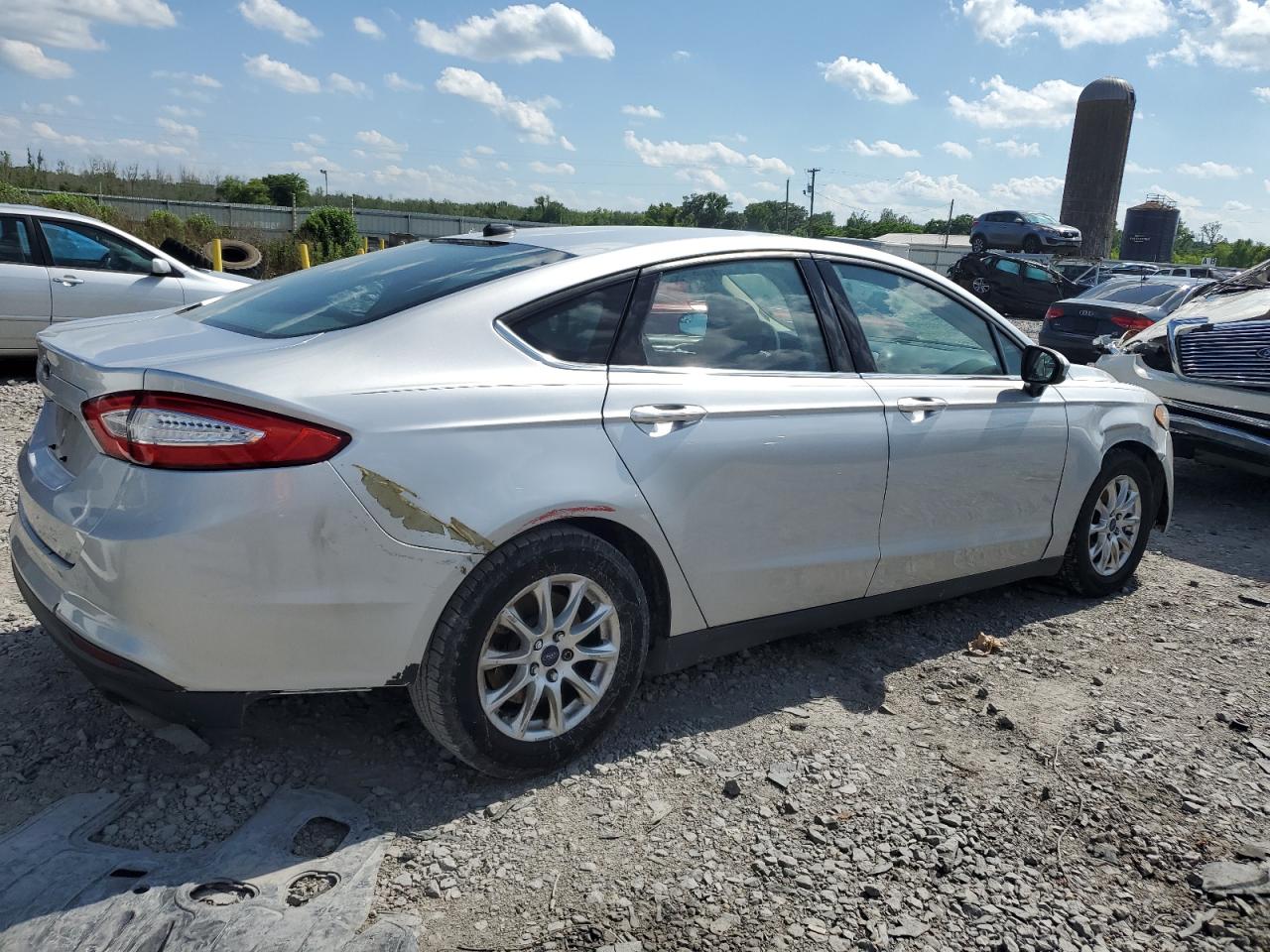 2016 Ford Fusion S vin: 3FA6P0G7XGR255280