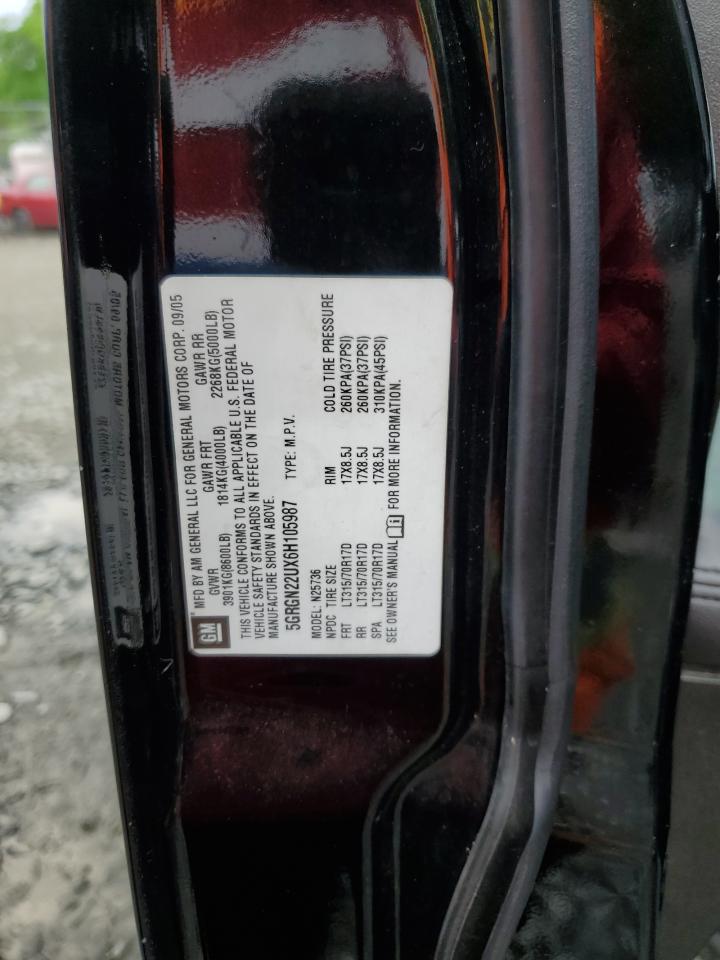 5GRGN22UX6H105987 2006 Hummer H2 Sut