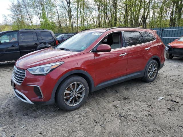 2017 Hyundai Santa Fe Se VIN: KM8SM4HF0HU178312 Lot: 54210764