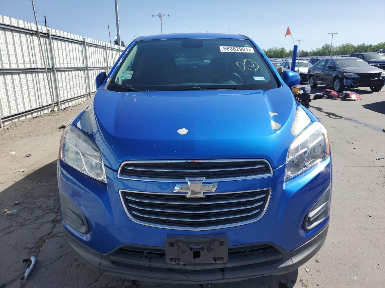 KL7CJKSB2FB262293 2015 Chevrolet Trax Ls