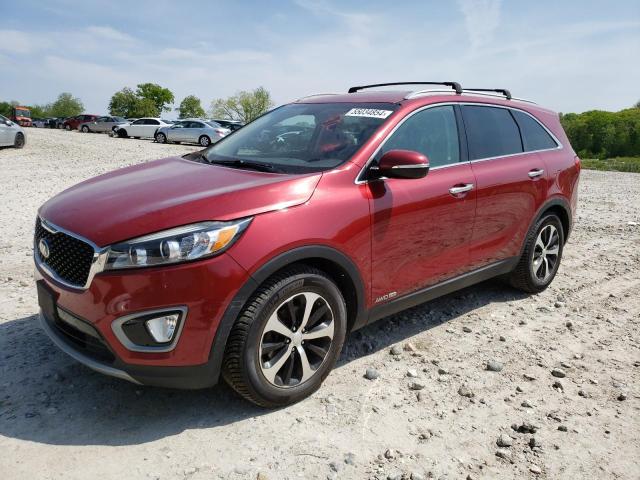 2016 Kia Sorento Ex VIN: 5XYPHDA54GG040501 Lot: 55034854