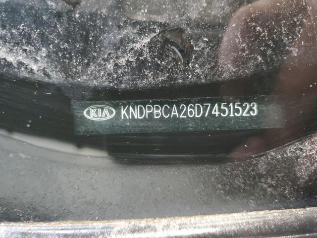 2013 Kia Sportage Lx VIN: KNDPBCA26D7451523 Lot: 51805614