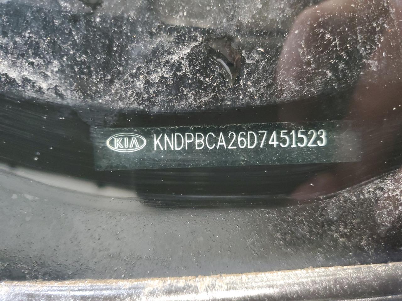 KNDPBCA26D7451523 2013 Kia Sportage Lx