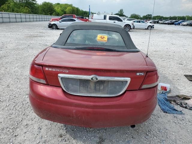 2004 Chrysler Sebring Gtc VIN: 1C3EL75R14N296706 Lot: 54808174