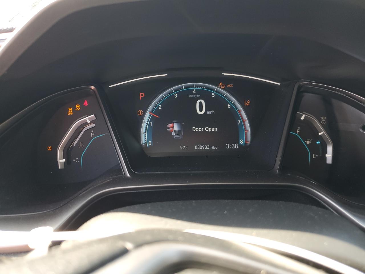 2019 Honda Civic Ex vin: SHHFK7H60KU403162