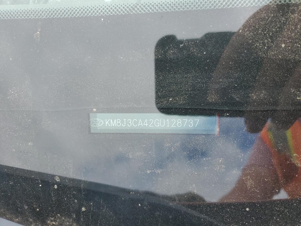 KM8J3CA42GU128737 2016 Hyundai Tucson Limited