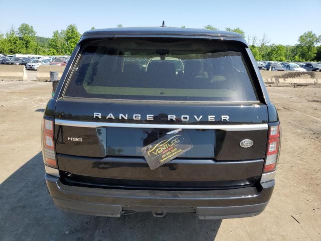 2016 Land Rover Range Rover Hse VIN: SALGS2VF6GA273670 Lot: 55542324