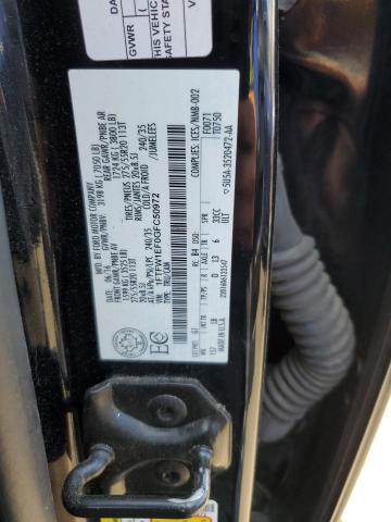 2016 FORD F150 SUPER - 1FTFW1EF0GFC50972