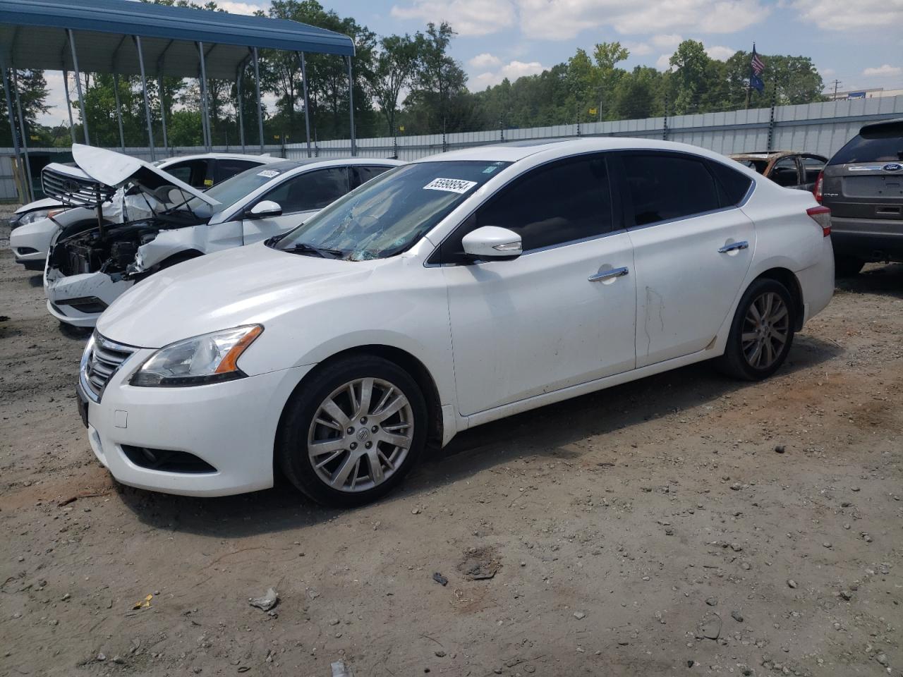 3N1AB7APXEL612030 2014 Nissan Sentra S