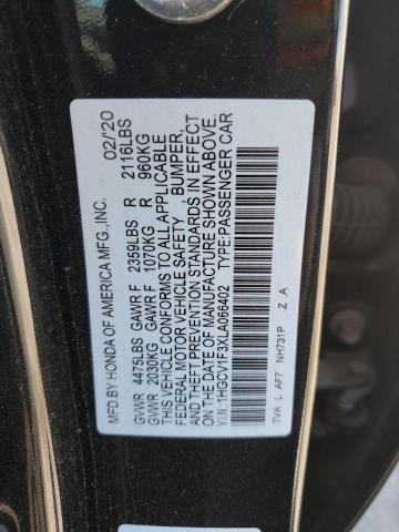 2020 HONDA ACCORD SPO - 1HGCV1F3XLA066402
