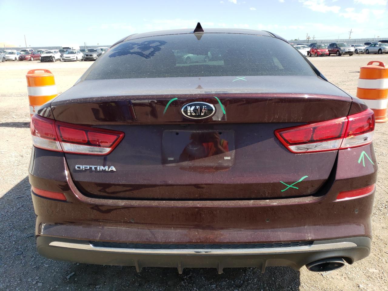 5XXGT4L38KG352263 2019 Kia Optima Lx