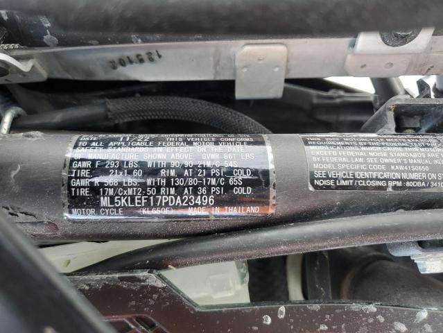 2023 KAWASAKI KL650 F - ML5KLEF17PDA23496