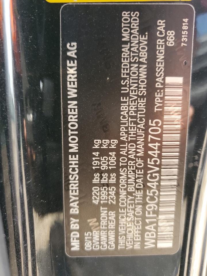 WBA1F9C54GV544705 2016 BMW 228 I Sulev