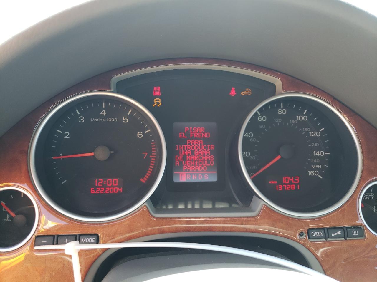 WAUAC48H15K012969 2005 Audi A4 1.8 Cabriolet