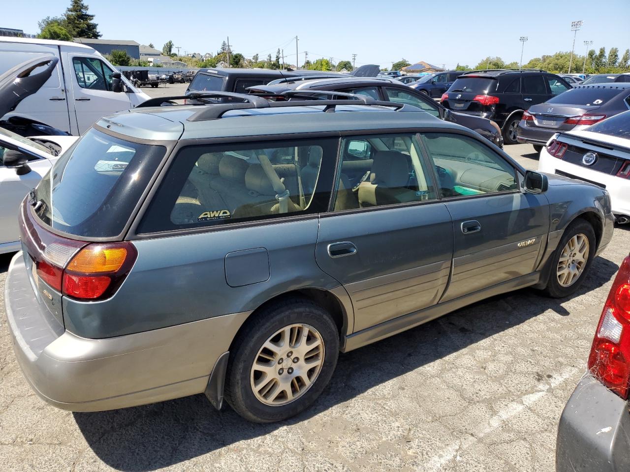 4S3BH806717664390 2001 Subaru Legacy Outback H6 3.0 Ll Bean