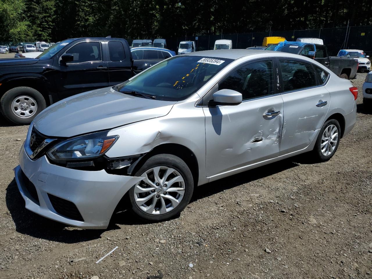 2018 Nissan Sentra S vin: 3N1AB7AP8JL651158