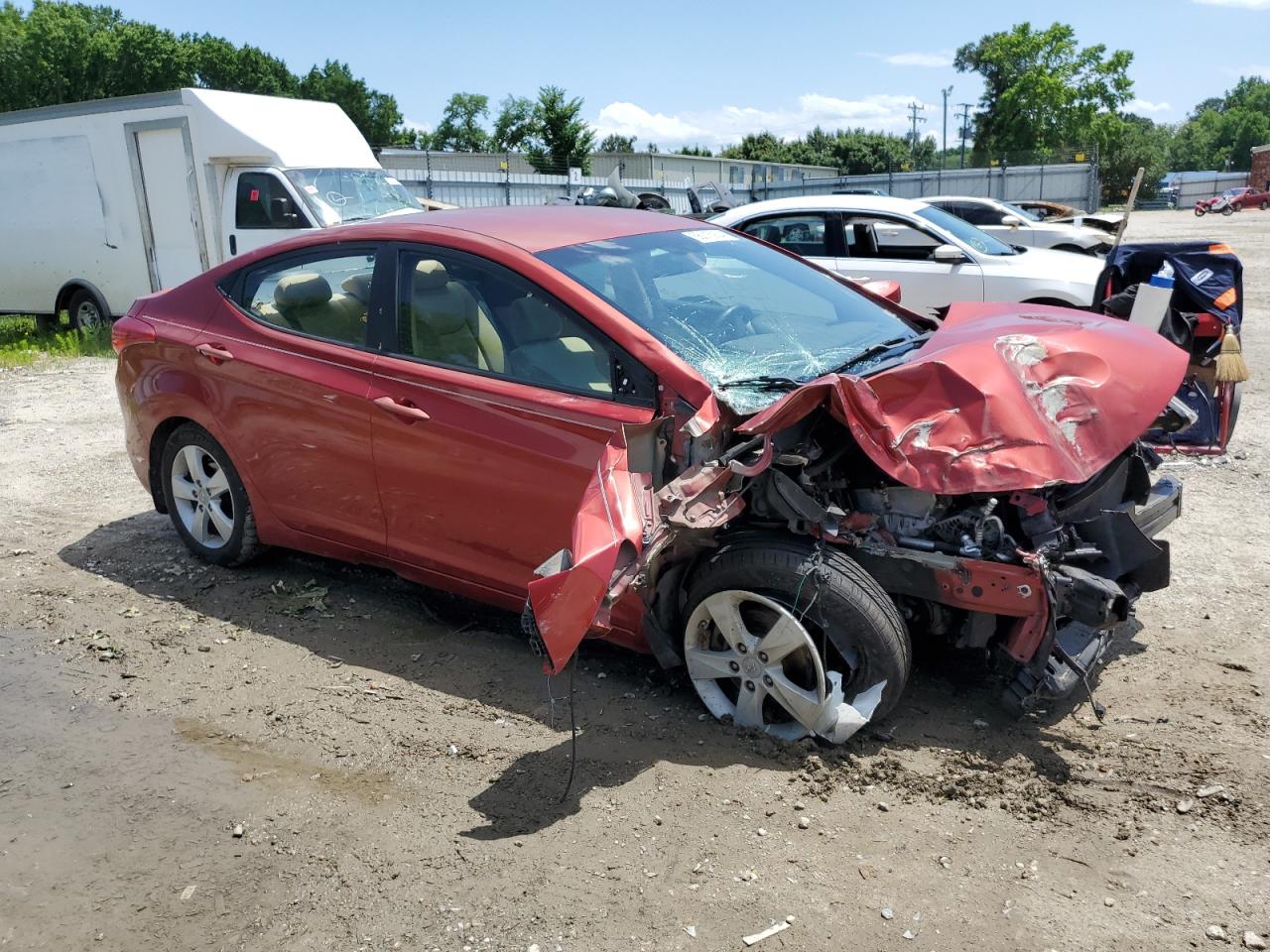 KMHDH4AE5CU402472 2012 Hyundai Elantra Gls