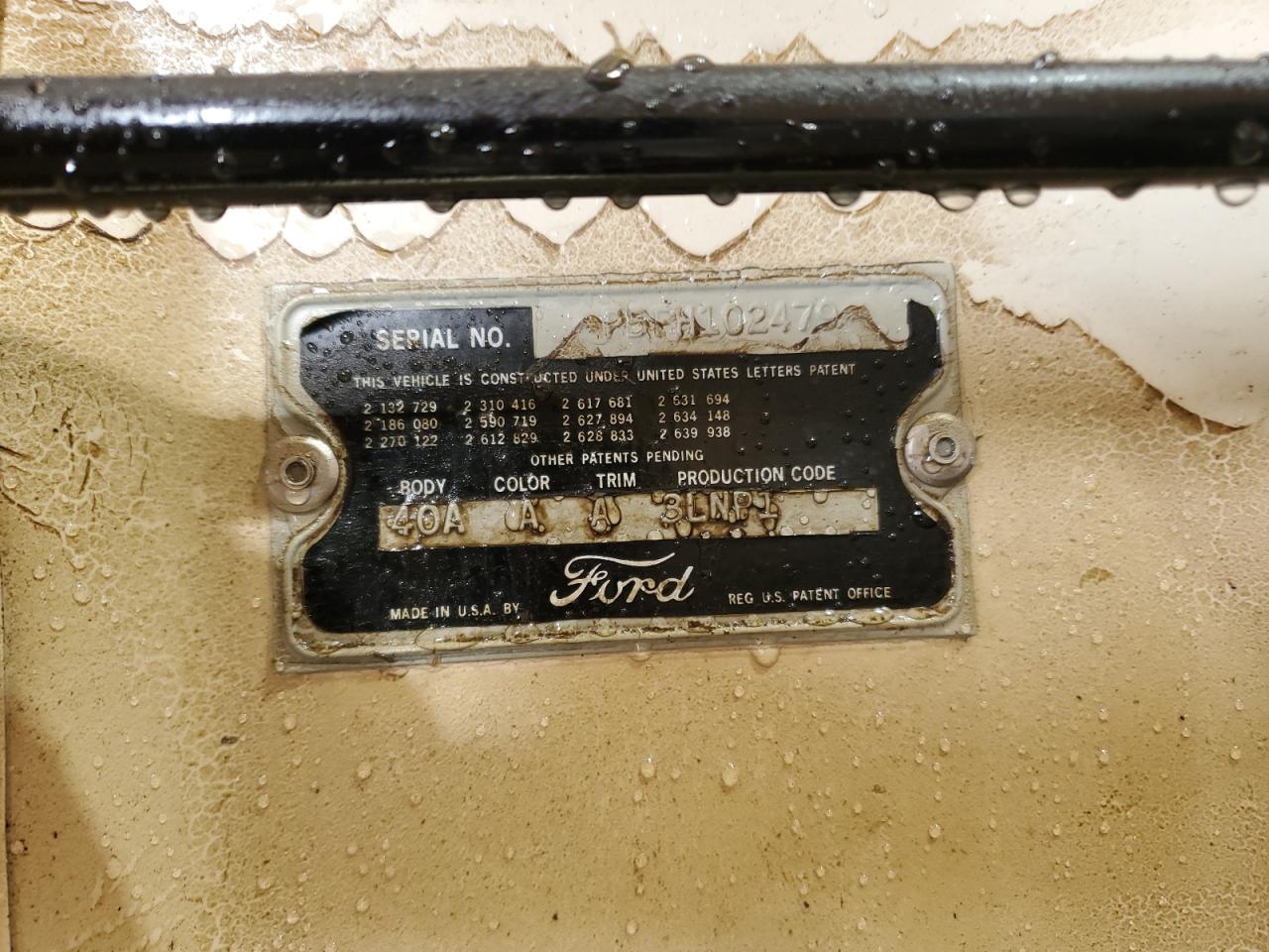 P5FH102479 1955 Ford Uk