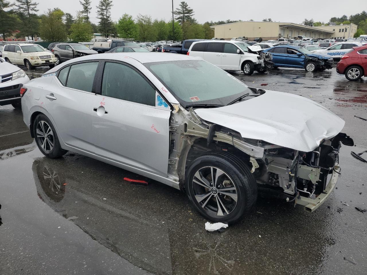 2021 Nissan Sentra Sv vin: 3N1AB8CV2MY206035