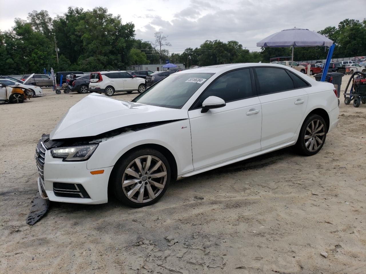 WAUKMAF44JN013719 2018 Audi A4 Premium